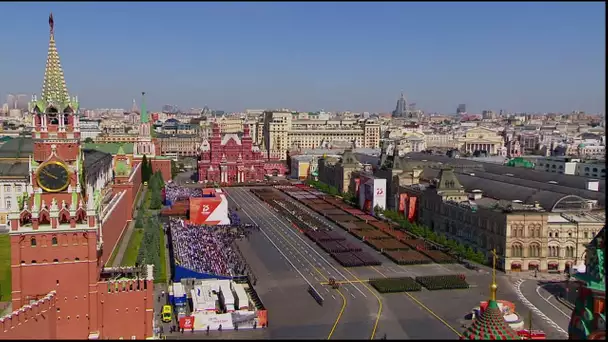 Moscou : défilé militaire en l’honneur du 75e anniversaire de la victoire sur l'Allemagne nazie