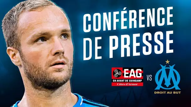 Guingamp - OM | La conférence de Valère Germain