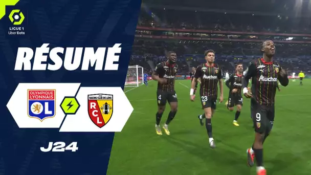 OLYMPIQUE LYONNAIS - RC LENS (0 - 3) - Résumé - (OL - RCL) / 2023/2024