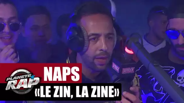 Naps "Le zin/ la zine" en live #PlanèteRap