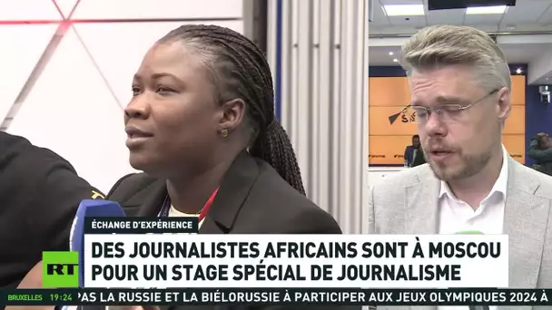 🇷🇺 Moscou : un stage de journalisme russo-africain