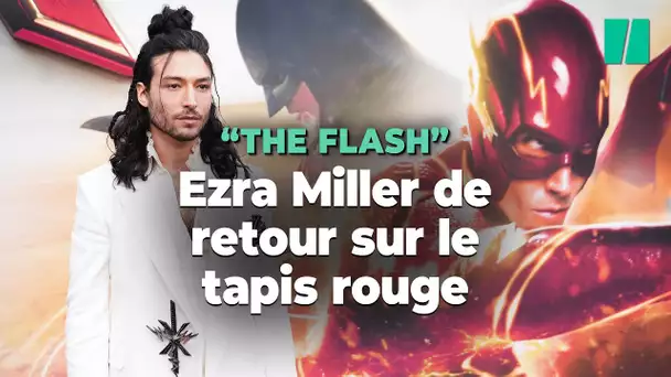 Ezra Miller était à l’avant-première de « The Flash » après deux ans sans apparition publique