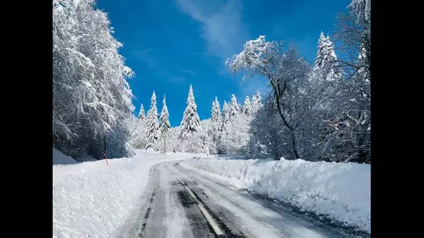 Brameloup sous la neige : un décor de rêve pour oublier le coronavirus