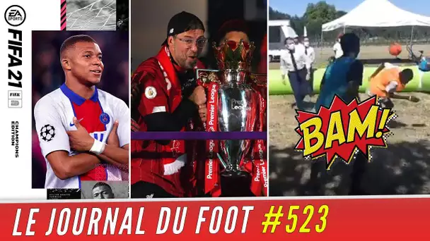 FIFA21 : Mbappé à l'honneur, LIVERPOOL a reçu son trophée, MACRON dégomme la tête d'un jeune!