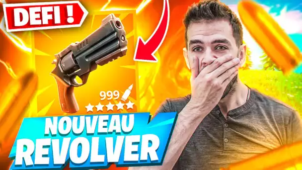 ⭐DÉFI ⭐ FAIRE TOP 1 UNIQUEMENT AVEC LE NOUVEAU REVOLVER + SHOTGUN CHASSEUR FORTNITE !