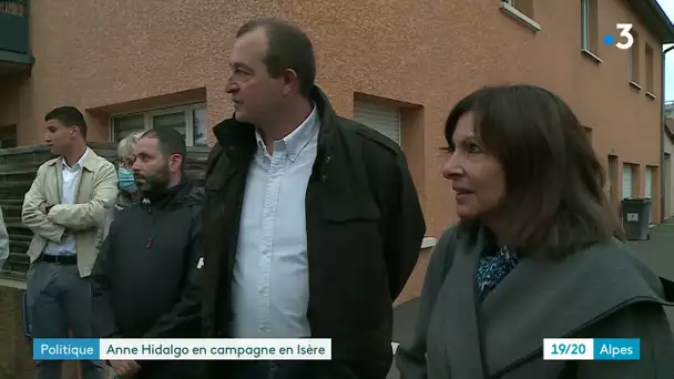 Anne Hidalgo en visite en Isère fait campagne