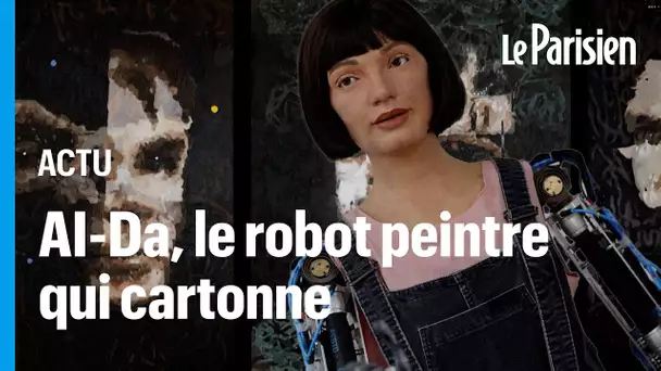 Le tableau d'un robot humanoïde vendu aux enchères pour un million d'euros