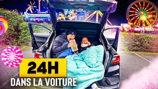 24H DANS NOTRE NOUVELLE VOITURE ! (c'est grave chaud mdrrr)