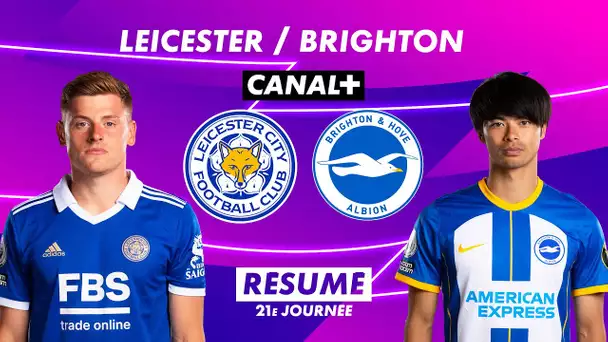 Le résumé de Leicester / Brighton - Premier League 2022-23 (21ème journée)