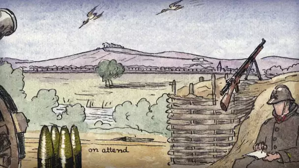 La Drôle de Guerre, extrait du documentaire "Ma vie dessinée" de Vincent Pouchain