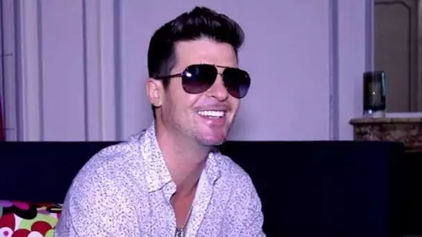 Robin Thicke - Blurred Lines: "When we looked at the video everyone was either turn on" [Interview]