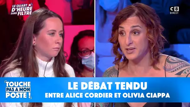 Le débat tendu entre Alice Cordier, présidente du collectif Némésis et Olivia Ciappa, transgenre