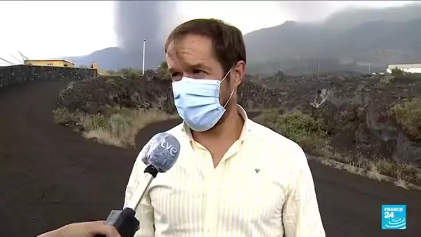 Eruption aux Canaries : la lave descend lentement vers la mer, des gaz toxiques redoutés