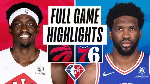 RAPTORS at 76ERS | FULL GAME HIGHLIGHTS | March 20, 2022