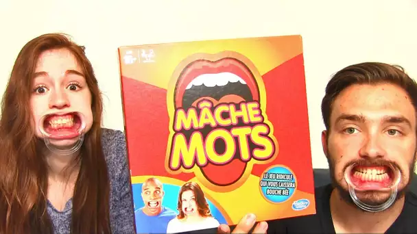 MACHE MOT CHALLENGE en COUPLE !! EMBROUILLE DE COUPLE & BAVE !