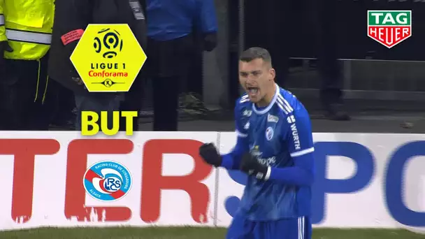 But Ludovic AJORQUE (56') / Amiens SC - RC Strasbourg Alsace (0-4)  (ASC-RCSA)/ 2019-20