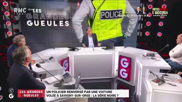Policier renversé par une voiture volée à Savigny-sur-Orge: son chef de brigade témoigne sur RMC