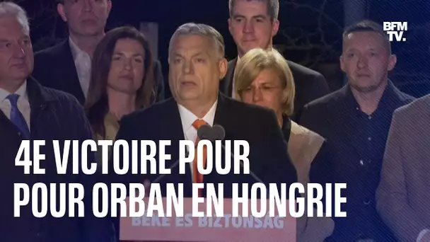 Les mots de Viktor Orban après sa nouvelle victoire aux législatives en Hongrie