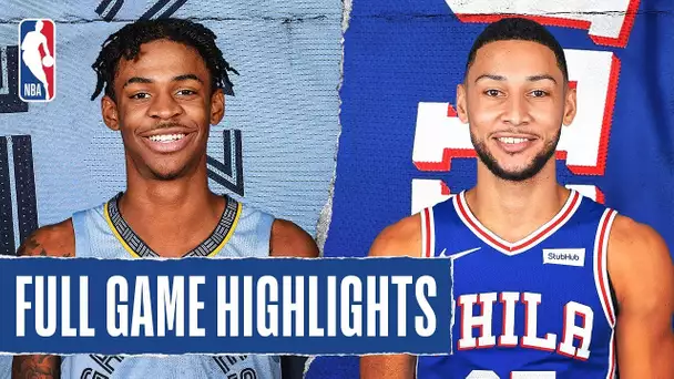 GRIZZLIES at 76ERS | FULL GAME HIGHLIGHTS | February 7, 2020