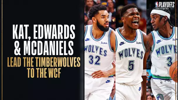 KAT, Edwards & McDaniels Lead The T-Wolves To The WCF For The 1st Time In 20 Years! 🔥 May 19. 2024