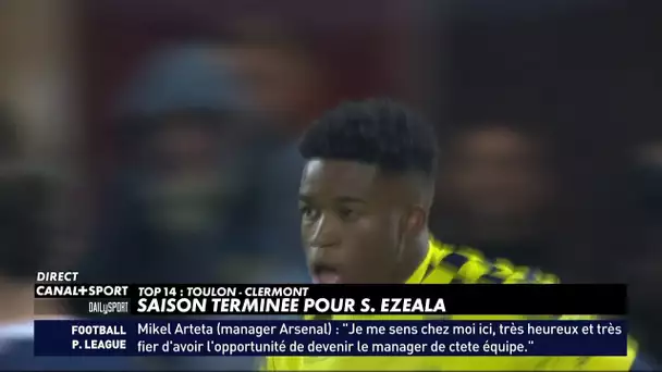 Daily Sport - Saison terminée pour Samuel Ezeala (ASM Clermont)