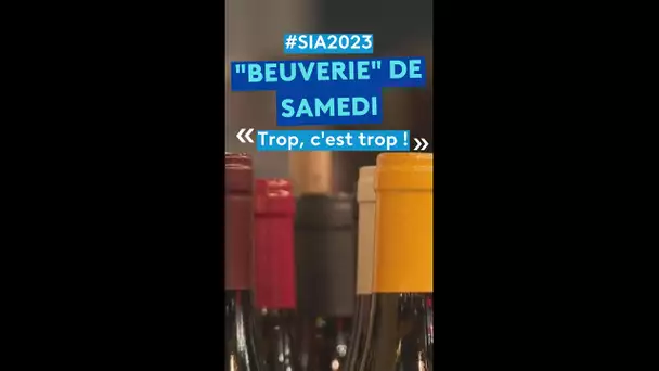 #sia2023 : "Beuverie" de samedi, les producteurs et la direction réagissent