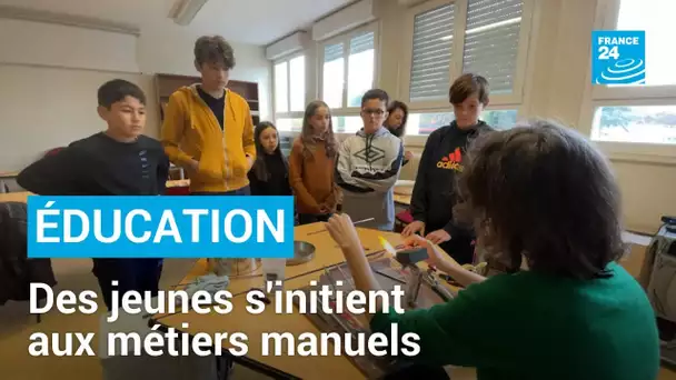De l'or dans les mains : des ateliers pour sensibiliser les jeunes aux métiers manuels
