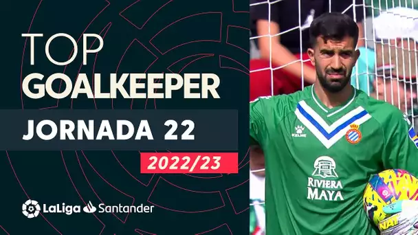 LaLiga Best Goalkeeper Jornada 22: Fernando Pacheco