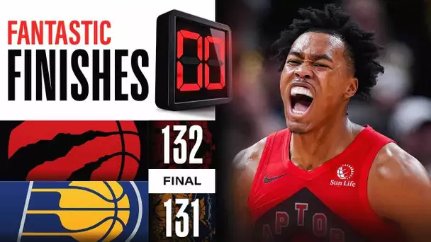 Final 4:44 CRAZY ENDING Raptors vs Pacers | November 22, 2023