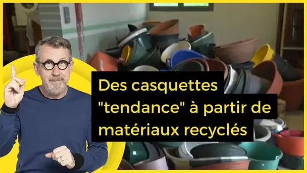 Des casquettes "tendance" à partir de matériaux recyclés - C Jamy