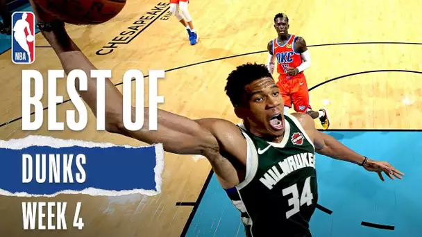 NBA's Best Dunks | Week 4 | 2019-20 NBA Season