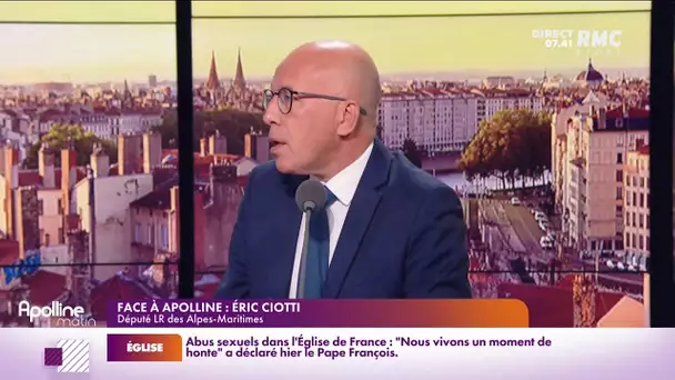 Ciotti : "Je ne veux jamais d'alliance avec Macron, jamais d'alliance avec Le Pen"