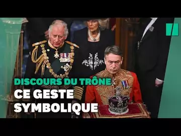 La reine était (un peu) présente malgré tout à son traditionnel discours du trône