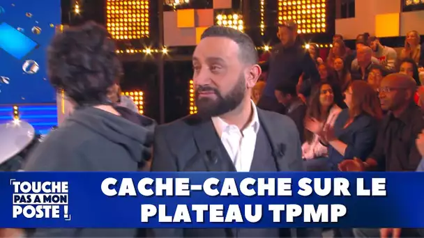 Cyril Hanouna joue à cache-cache avec les chroniqueurs
