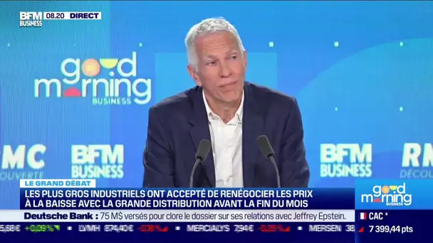 "On n'est pas responsables de l'inflation": les industriels pointent les marges des distributeurs