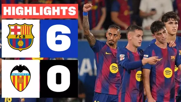 FC BARCELONA 6 - 0 VALENCIA CF | RESUMEN LALIGA EA SPORTS