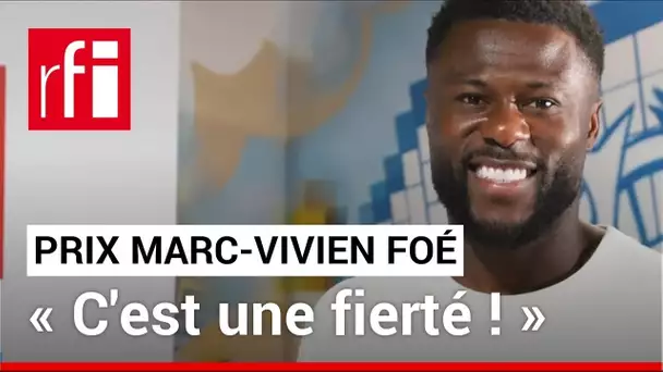 Foot : le Congolais (RDC) Chancel Mbemba remporte le Prix Marc-Vivien Foé RFI - FRANCE 24