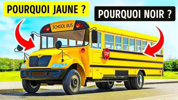 Voici Pourquoi Les Bus Scolaires Américains Sont Uniquement Jaunes et Noirs