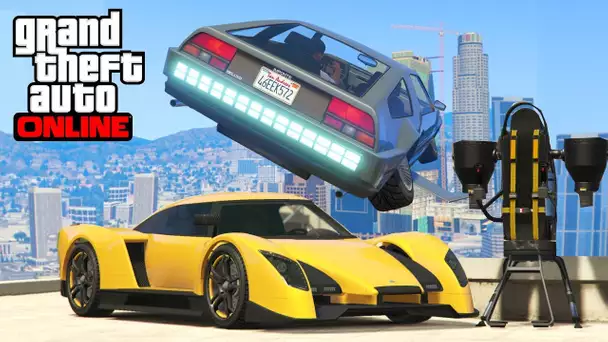 GTA 5 - STUNT AVEC TOUS LES NOUVEAUX VEHICULES DU NOUVEAU DLC