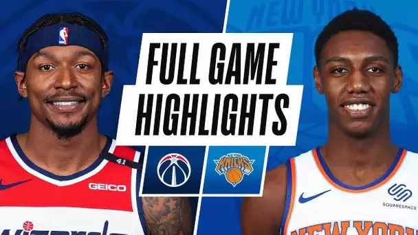 WIZARDS at KNICKS | FULL GAME HIGHLIGHTS | March 25, 2021