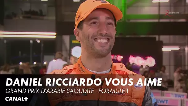 Daniel Ricciardo s'améliore en Français - Grand Prix d'Arabie Saoudite - Formule 1