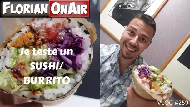 Je teste un SUSHI BURRITO - VLOG #259