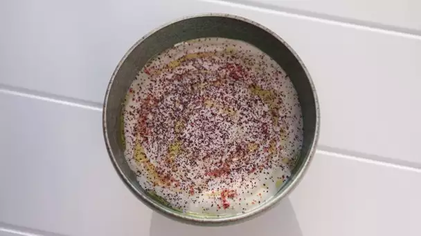 RECETTE #35 - Tartare de veau des Pyrénées, siphon houmous - Fabrice Mignot