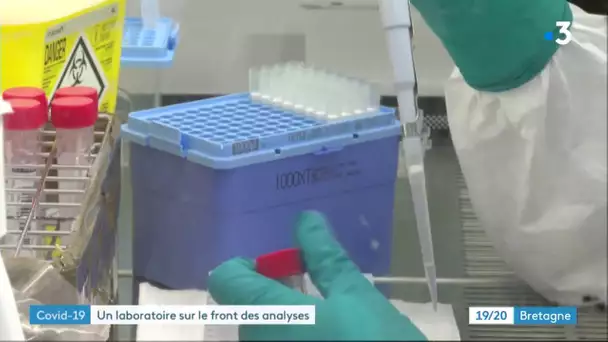 COVID : le laboratoire de Javené tourne à plein régime