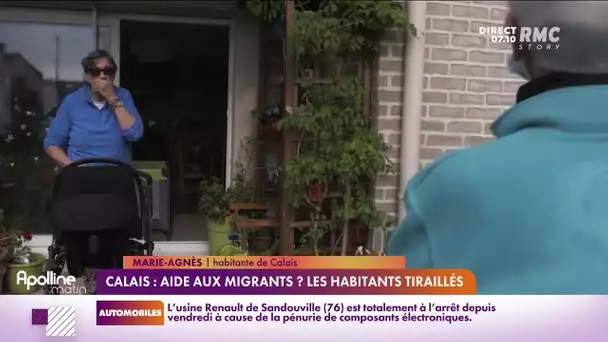A Calais, les habitants sont tiraillés sur la question de l'aide aux migrants