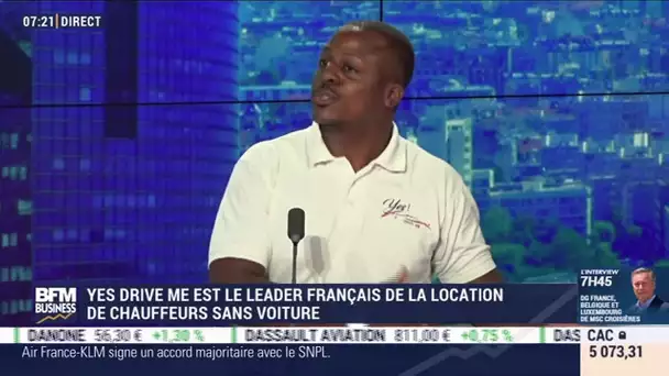 Thom Mpanjo (Yes Drive Me) : Yes Drive Me, leader français de la location de chauffeurs sans voiture