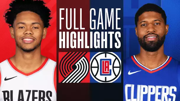 TRAIL BLAZERS at CLIPPERS | FULL GAME HIGHLIGHTS | October 25, 2023