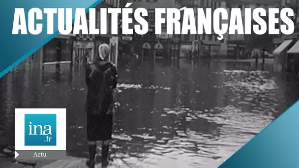 Les Actualités Françaises du 12/10/1960 : Inondations en France,  | Archive INA
