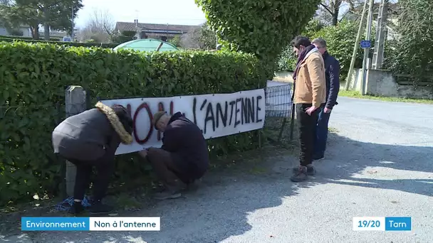 Un collectif dit non à l'installation d'une antenne de 42m dans leur village