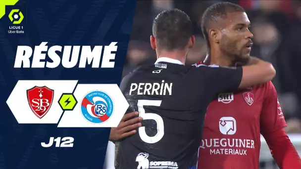 STADE BRESTOIS 29 - RC STRASBOURG ALSACE (1 - 1) - Résumé - (SB29 - RCSA) / 2023/2024